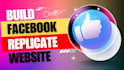 create social network website like facebook and instagram