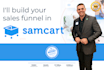 build your sales funnel in samcart
