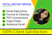 do excel data entry jobs