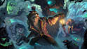 draw detailed digital fantasy landscapes