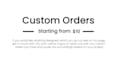 produce custom orders here