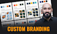 create a custom color palette and font pairing that attracts your ideal customer