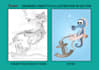 do professional pencil art redrawing in vector format