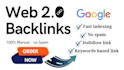 build web 2 0 backlinks on your website keywords