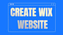 create business wix website