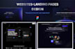 design figma website, saas landing page ui for conversions