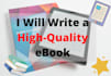 write an ebook on health and fitness