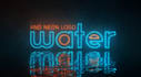 make neon sign light logo animation intro