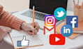 write creative arabic content for social media