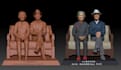 sculpt a 3d character model from the photo