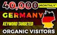 deliver real germany keyword targeted website traffic