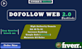 build high authority web 2 0 backlinks manually