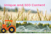 write SEO content on agriculture, farming, cannabis