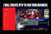 create custom iptv app