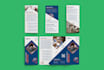 design custom bifold trifold brochure design