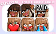 animate custom twitch emotes, cheermotes, alerts