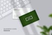 design business card, letterhead, envelope and qr code