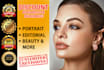 do skin retouching  high end photo retouching image edit  fast