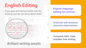 do english language editing and improvement in papers