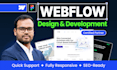design, redesign and develop webflow website