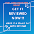 rate and provide feedback on your book