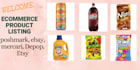 do ebay, poshmark, mercari, depop product listings
