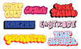 make graffiti throwup for your name or your brand