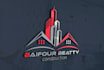 do real estate, roofing, construction logo