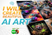 generate unique art with artificial intelligence