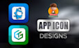 professional app icons and web icons design