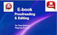 edit, proofread and paraphrase your ebooks