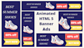 design attractive animated HTML5 banner ads