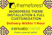 install and customize your wordpress themeforest theme