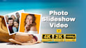 create photo slideshow video with text overlay