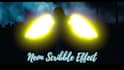 do neon glowing scribble effects on your music videos
