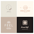 design an aesthetic logo from canva