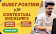high da dofollow guest posting with off page seo contextual post backlinks