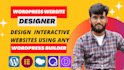 redesign wordpress business website with elementor pro or gutenberg block editor