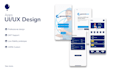 create mobile app ui and website ui design