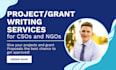 write a professional grant proposal for your ngo or cso
