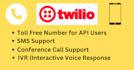 build twilio sms, ivr solutions