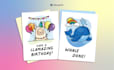 hand draw a custom postcard, invitation or greeting card