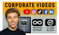 do professional video editing for corporate videos