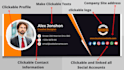 design clickable html email signature