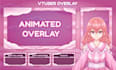 design custom twitch animated overlay