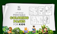create custom coloring book pages for kids