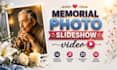 create a heartfelt memorial slideshow, funeral tribute