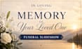 create a heartfelt memorial slideshow, funeral tribute