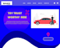 minimal website design, app design