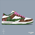 create a custom nike sb dunk low sneaker design